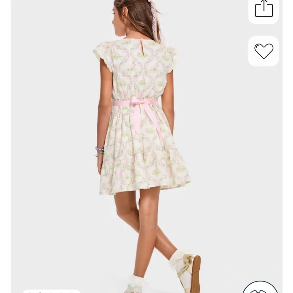 The Children's Place Floral Dress with Pink Accents